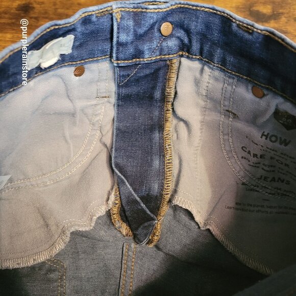 Madewell Jeans 27 P Skinny 10" High Rise Hayes Wash Tummy Control Stretch Denim - Picture 4 of 14